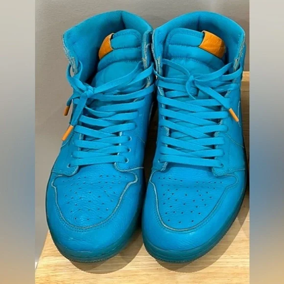 *GAVE AWAY* 2017 Air Jordan 1 Retro High OG G8RD ‘Blue Lagoon’ - Picture 6 of 9